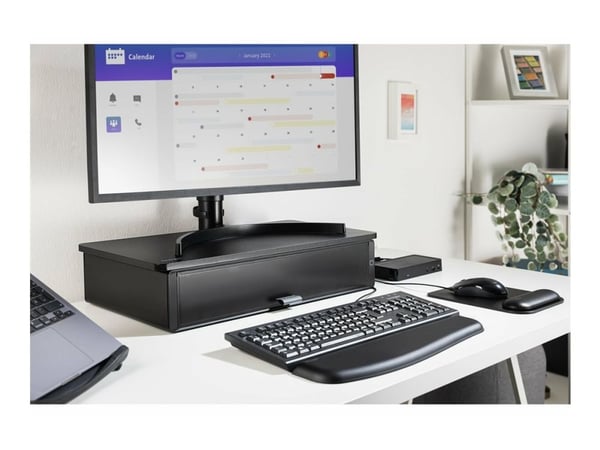 Kensington KB100 EQ - Tastatur - full size - USB - QWERTY - Pan Nordic - svart - OEM - FSC-papp