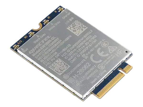 Quectel EM160R-GL - Trådløs mobilmodem - 4G LTE Advanced - M.2 Card - for P/N: 21QWS07H00