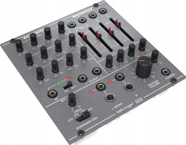 Behringer 305 EQ/MIXER/OUTPUT-modul för modular synth