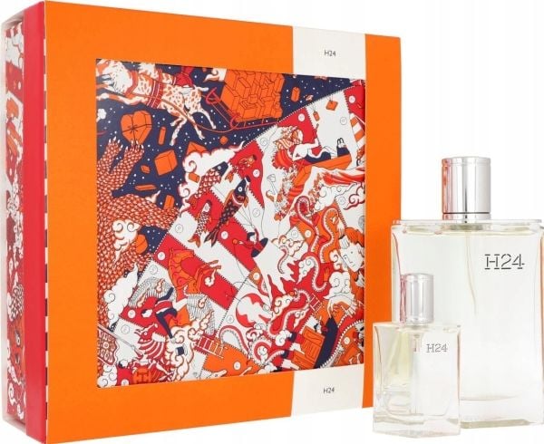 Hermès-set Hermès: H24 Eau de Toilette 100 ml + H24 Eau de Toilette 12,5 ml (för män)