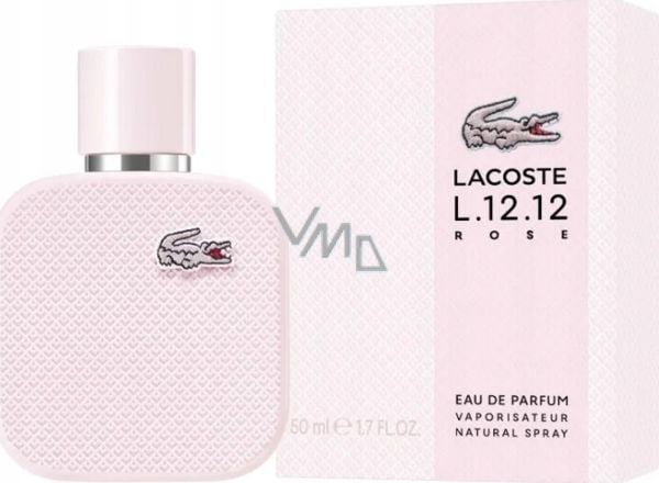 Lacoste Lacoste, Eau de Lacoste L.12.12 Rose, Eau De Toilette, För Kvinnor, 50 ml För Kvinnor