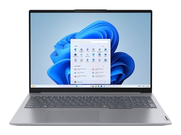 Lenovo ThinkBook 16 G7 ARP 21MW - 180-graders hengseldesign - AMD Ryzen 5 - 7535HS / inntil 4.55 GHz - Win 11 Pro - Radeon 660M - 16 GB RAM - 512 G...