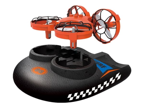 AMEWI - TRIX 3-IN-1 Drone, Hovercraft - oransje