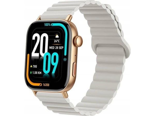 Colmi smartwatch C8 Max med magnetisk rem (gul)