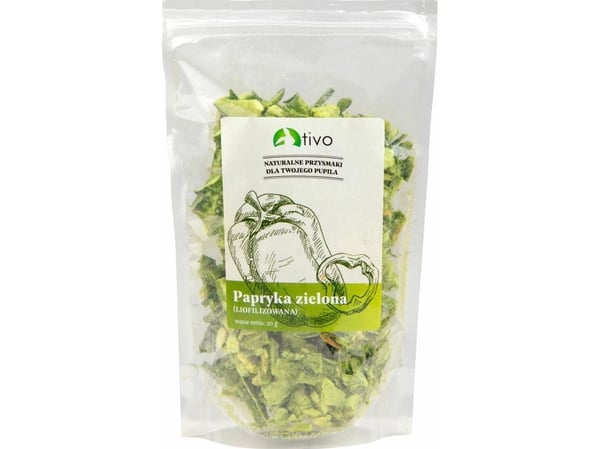 Tivo TIVO Jyrsijöiden välipala Vihreä paprika 20g