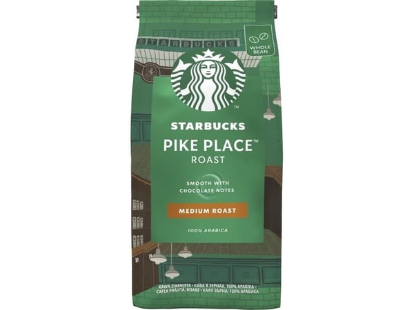 Kaffe i bønner Starbucks Pike Place Roast 200 g