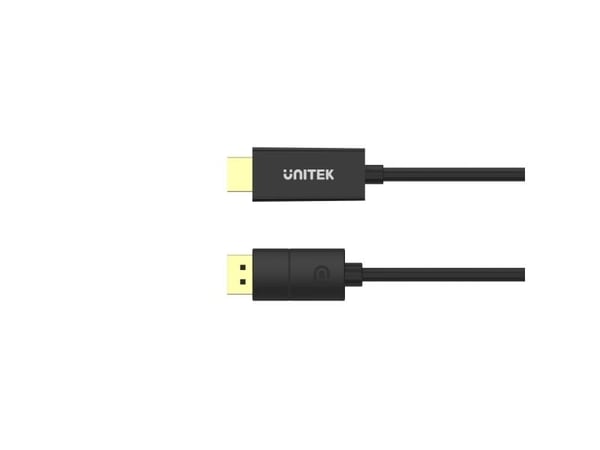 UNITEK CABLE ADAPTER DP 1.2 - HDMI, 4K 60HZ, 1,9M