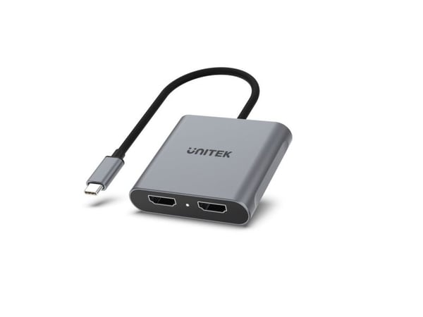 UNITEK-SOVITIN USB-C 2X HDMI, 4K 60HZ MST:KSI