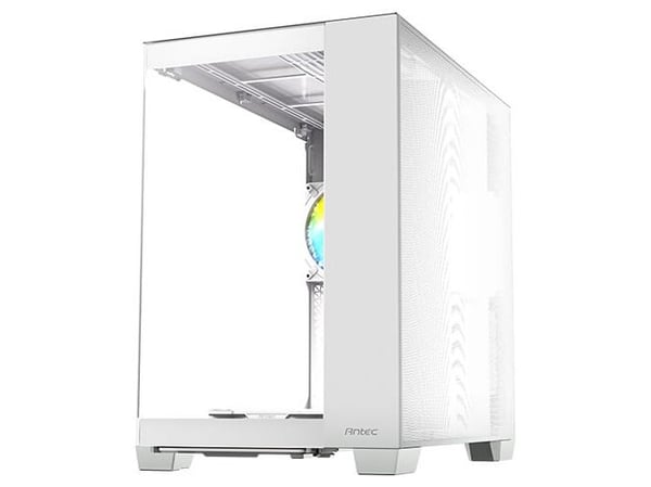 Antec Constellation Series C8 ARGB - FT gaming - utvidet ATX (E-ATX) - sidepanel med vindu (herdet glass) - ingen strømforsyning - hvit - USB/lyd