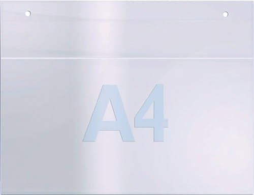 TWIN AGENDA Wall model A4, Horizontal
