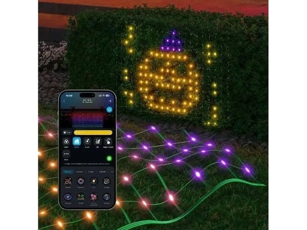 Govee H6810 utendørs nettlys LED | 1,2 m x 1,2 m