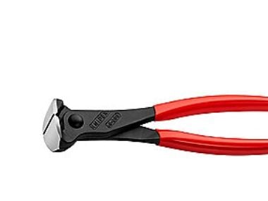 Knipex 68 01 200, Endekuttende tang, 4 mm, 3,1 cm, Plast, Rød, 50 mm