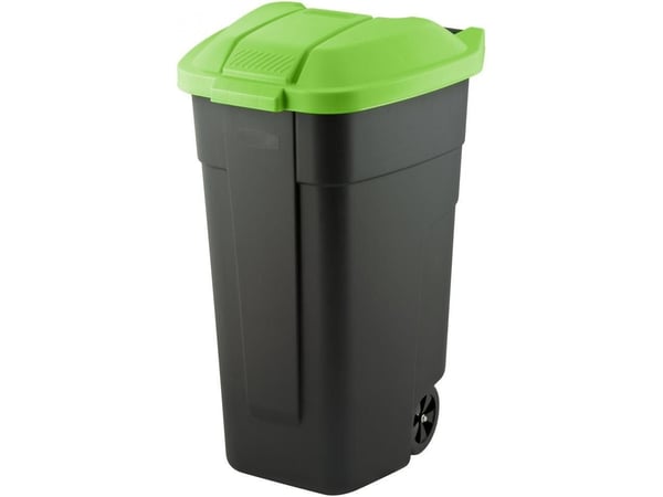 Curver 214125, 110 l, Rektangulär, Plast, Svart, Grön, Plast, Manuell