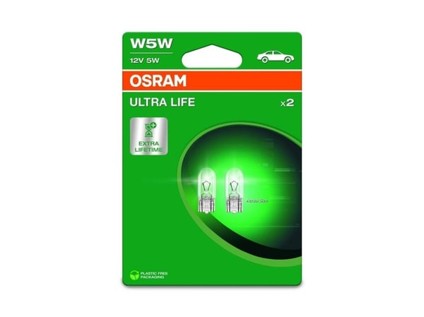 Belysning OSRAM 2825ULT-02B 5W 12V BLI2