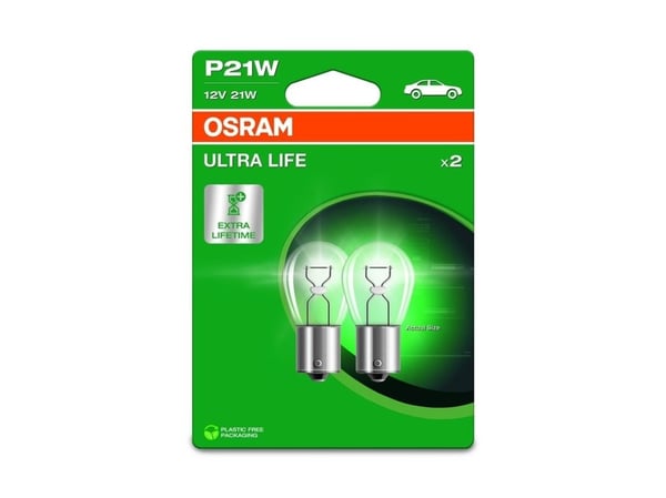 Bilbelysning OSRAM 7506ULT-02B 21W 12V BLI2