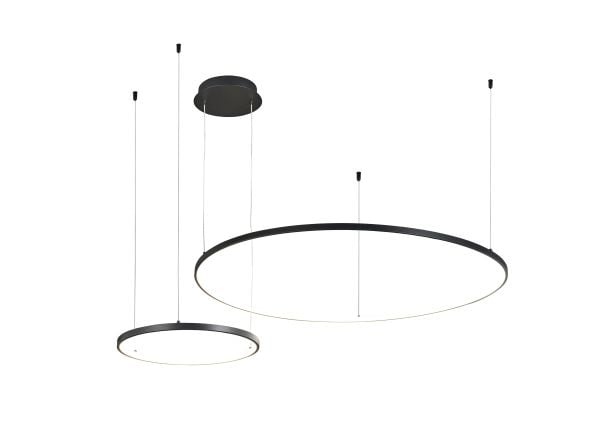 Pendellampe LED SIBIU 2xROUND 4000K BL