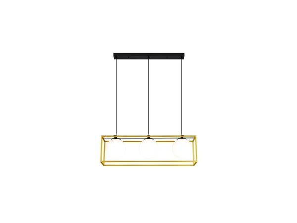 Domoletti Pendant Light Drift 3Xe14 Gold