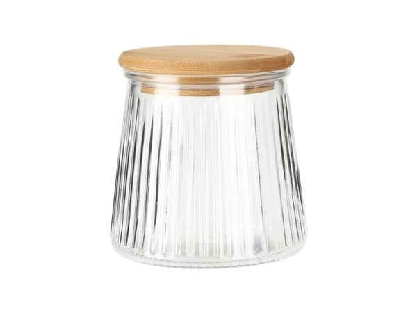 Excellent Houseware krukke med bambuslokk tett lukking