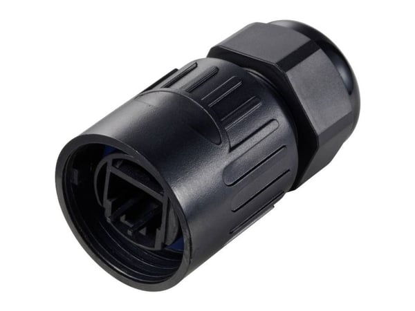 TRU COMPONENTS TC-12770448 Liittimet IP65 Asentamisen apuväline RJ45:lle 1 kpl