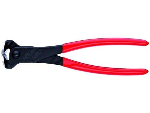 Knipex 68 01 200, Endekuttende tang, 4 mm, 3,1 cm, Plast, Rød, 50 mm