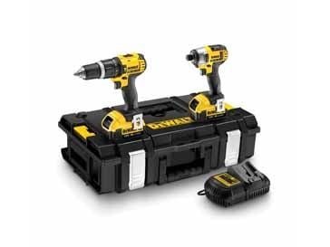 Dewalt akkuporakone 18V 4.0Ah + akku-iskuporakone 18V 4.0Ah - DCK285M2