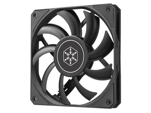 SilverStone Air Slimmer 120 - Kabinettvifte - slim - 120 mm - svart