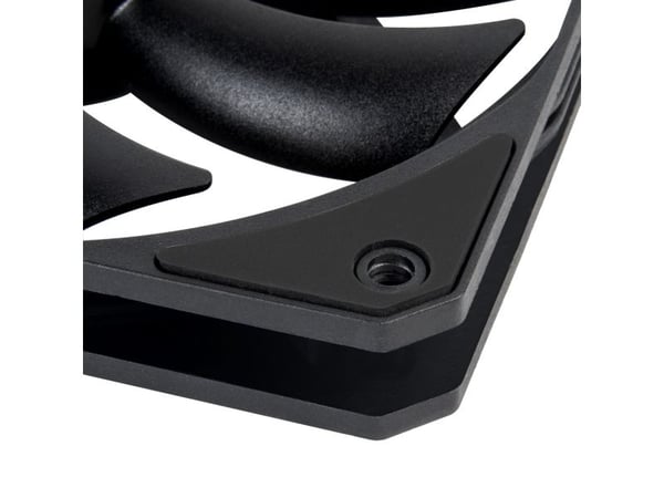 SilverStone Air Slimmer 120 - Kabinettvifte - slim - 120 mm - svart
