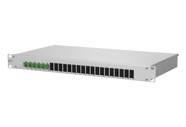METZ CONNECT 1502507606-E, LC-D Couplers, Fiber, E-2000, LC, SC, OS2, Grå, Aluminium