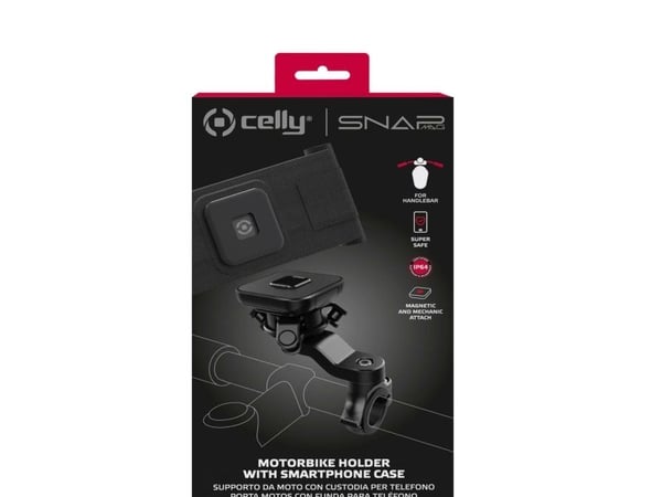 Celly SNAPMAGFLEXBK, Mobiltelefon/smarttelefon, Plate / UMPC, Passiv holder, Universell, Sort