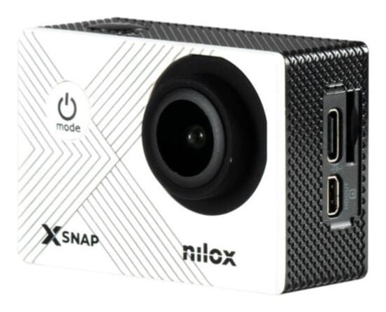 Nilox X-SNAP - Actionkamera - 4K - 4.0 MP - Wireless LAN - under vannet inntil 30 m - hvit