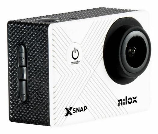 Nilox X-SNAP - Actionkamera - 4K - 4.0 MP - Wireless LAN - under vannet inntil 30 m - hvit
