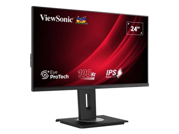 Viewsonic VG Series VG2448A-2, 60,5 cm (23.8"), 1920 x 1080 piksler, Full HD, LED, 5 ms, Svart