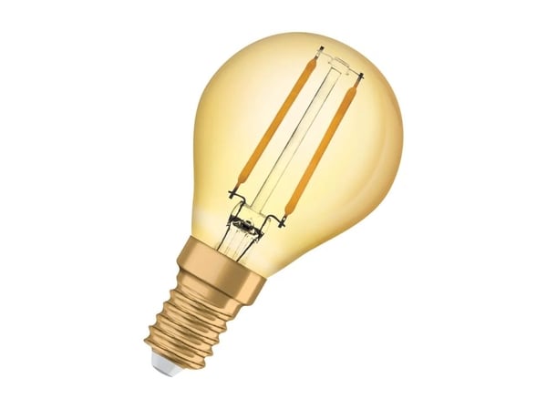 OSRAM Vintage 1906 ST CLAS P - LED hehkulamppu - muoto: P45 - kirkas viimeistely - E14 - 2,5 W (vastaa 22 W) - luokka F - lämmin valkoinen valo - 2...