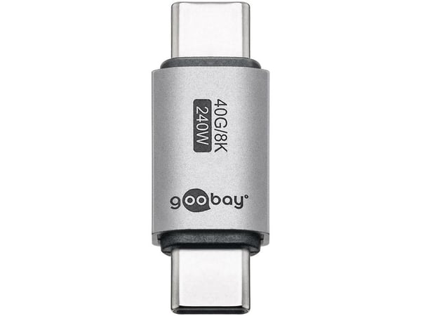 Goobay 74448, USB-C, USB-C, hopea