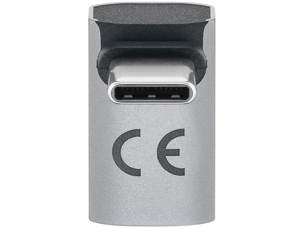 USB-C™-sovitin pystysuora 90° lyhyt, USB4™