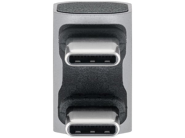 Goobay 74446, USB-C, USB-C, Silver