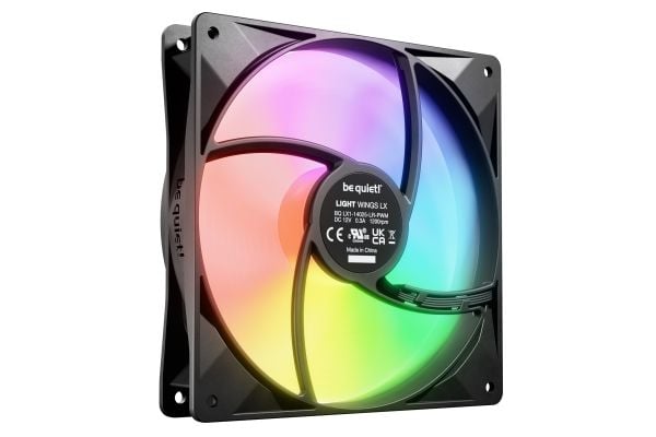 vær stille! LIGHT WINGS LX 140mm PWM, vifte, 14cm, 1200rpm, 22,9dB, 56cfm, 95m³/t