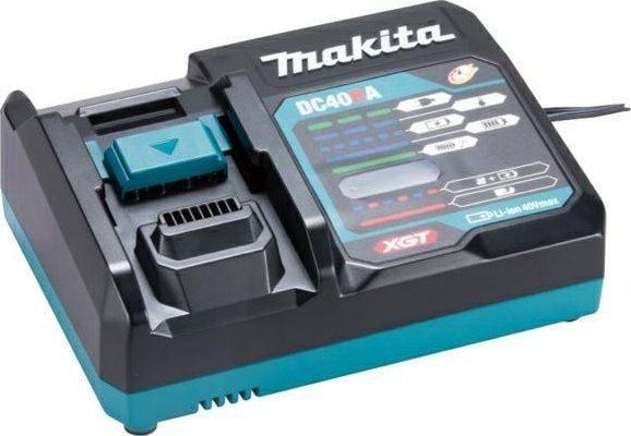 Makita DC40RA - Akun latauslaite - pikalataus - Makita GA013GM201, GA023GM201, GA041GM201, JR002GM201, RT001GZ10; XGT GA041, HR008GM202