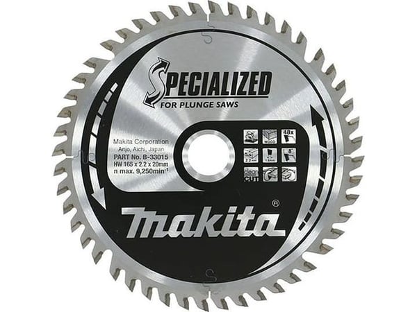 165 x 2,2 x 20 mm 48-TEET HOLE-skärhjul SP6000