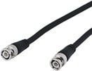 wentronic AVK 146-1000 - Video/audiokaapeli - BNC-uros BNC-uros - 10 m - kaksinkertainen suojattu