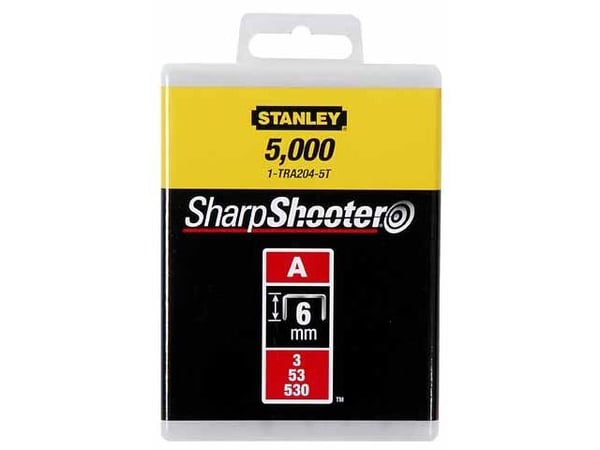 Stanley 1-TRA202T, Clamp, bolt & nail assortment, 1000 styck, 4 mm, TR40 TR150L, Låda
