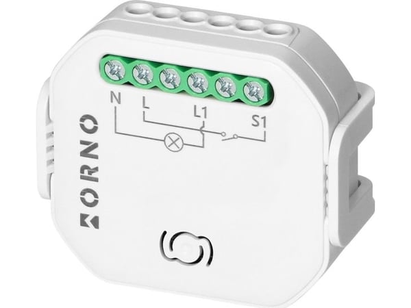 Orno Tuya Smart Wi-Fi+BLE 1-kanavainen sisärasia-rele