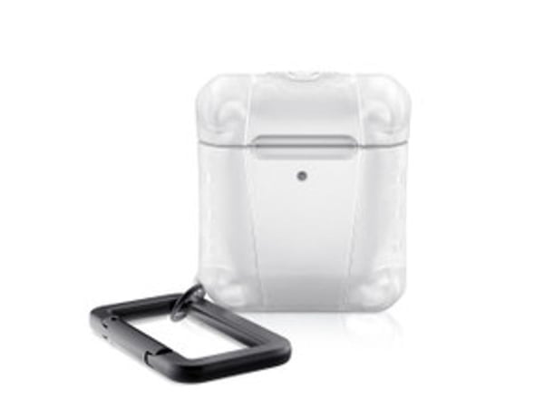 ITSKINS Spectrum // Frost - Beskyttende deksel for trådløse øreplugger - robust - Impacthane - gjennomsiktig - for Apple AirPods (1. generasjon, 2....