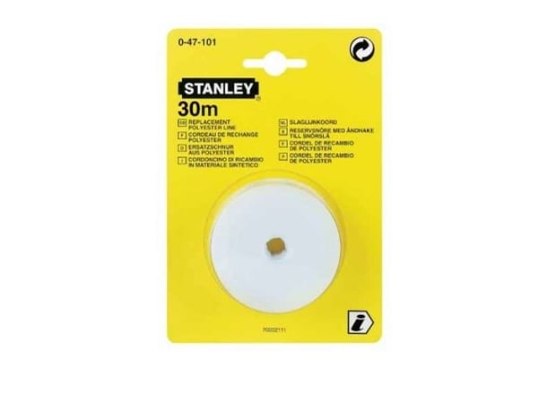 Stanley 0-47-101, 30 m, Musta, Valkoinen, 30 mm