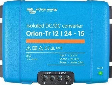 Victron Energy Orion-Tr bilomformer 12/24-15A 360 W (ORI122441110)