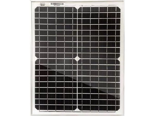 Victron Energy SPM040201200, 20 W, 12 V, Monokrystallinsk silisium, Sort, Aluminium, 350 mm