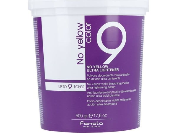 Fanola No Yellow lightener 500 g upp till 9 toner