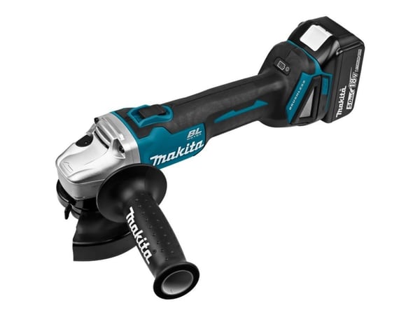 Makita DGA504RTJ - Vinkelslip - sladdlös - 125 mm - 2 batterier - 18 V