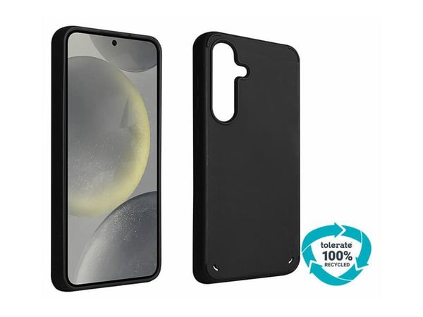 Tolerate GRS Armor - Baksidedeksel for mobiltelefon - løsvekt - polykarbonat, termoplast-polyuretan (TPU) - svart - for Samsung Galaxy S24
