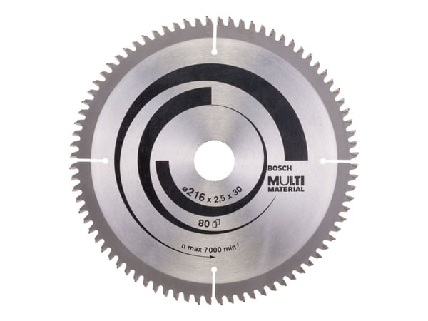 Bosch Multi Material - Sagblad - 216 mm - bredde: 1.8 mm - 80 tenner